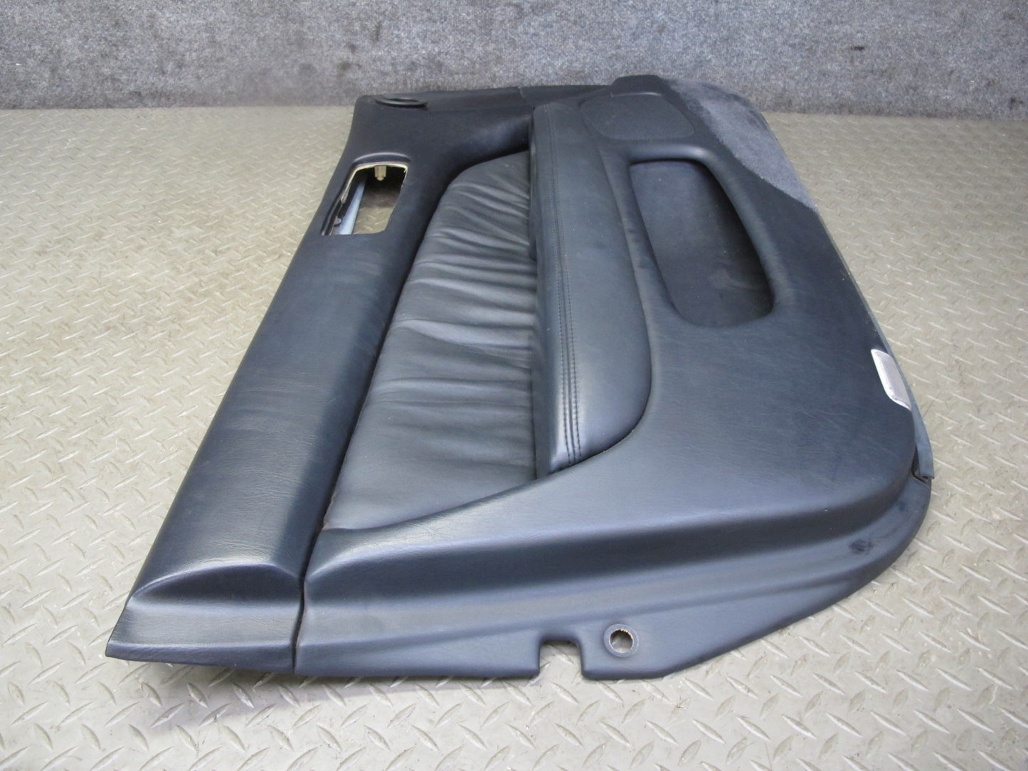 95-97 Toyota Celsior UCF20 RHD Front Door Interior Trim Panel Set Black OEM