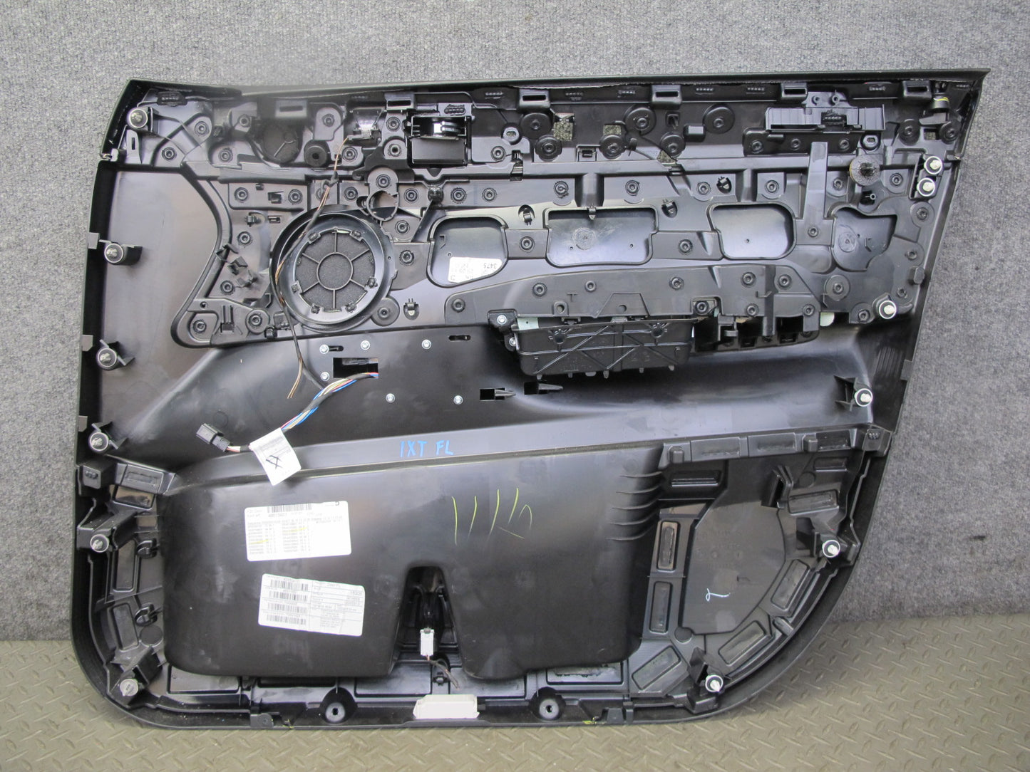 11-14 BMW F25 X3 Set of 2 Front Left & Right Door Interior Trim Panel Black OEM