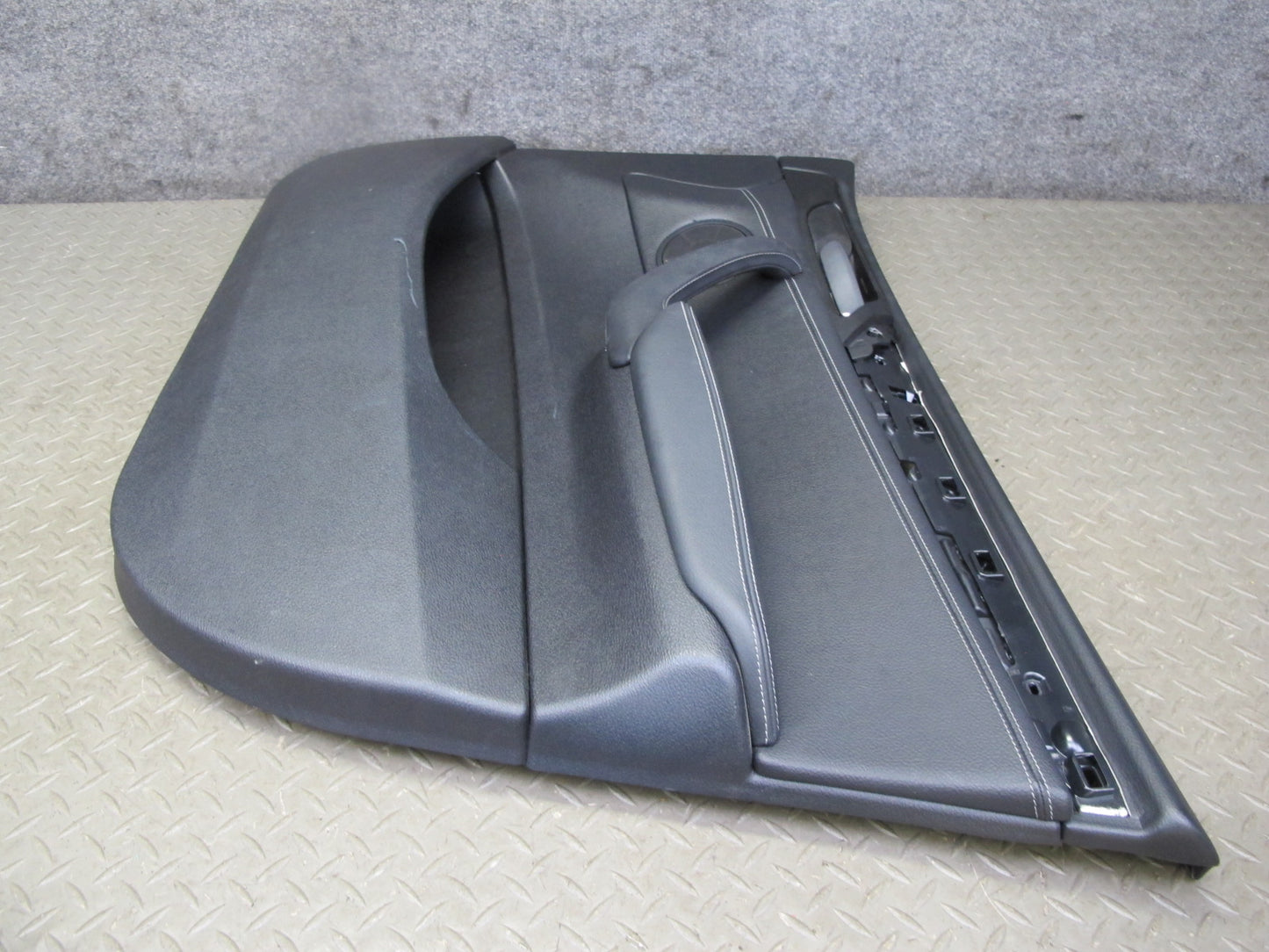 11-14 BMW F25 X3 Set of 2 Front Left & Right Door Interior Trim Panel Black OEM