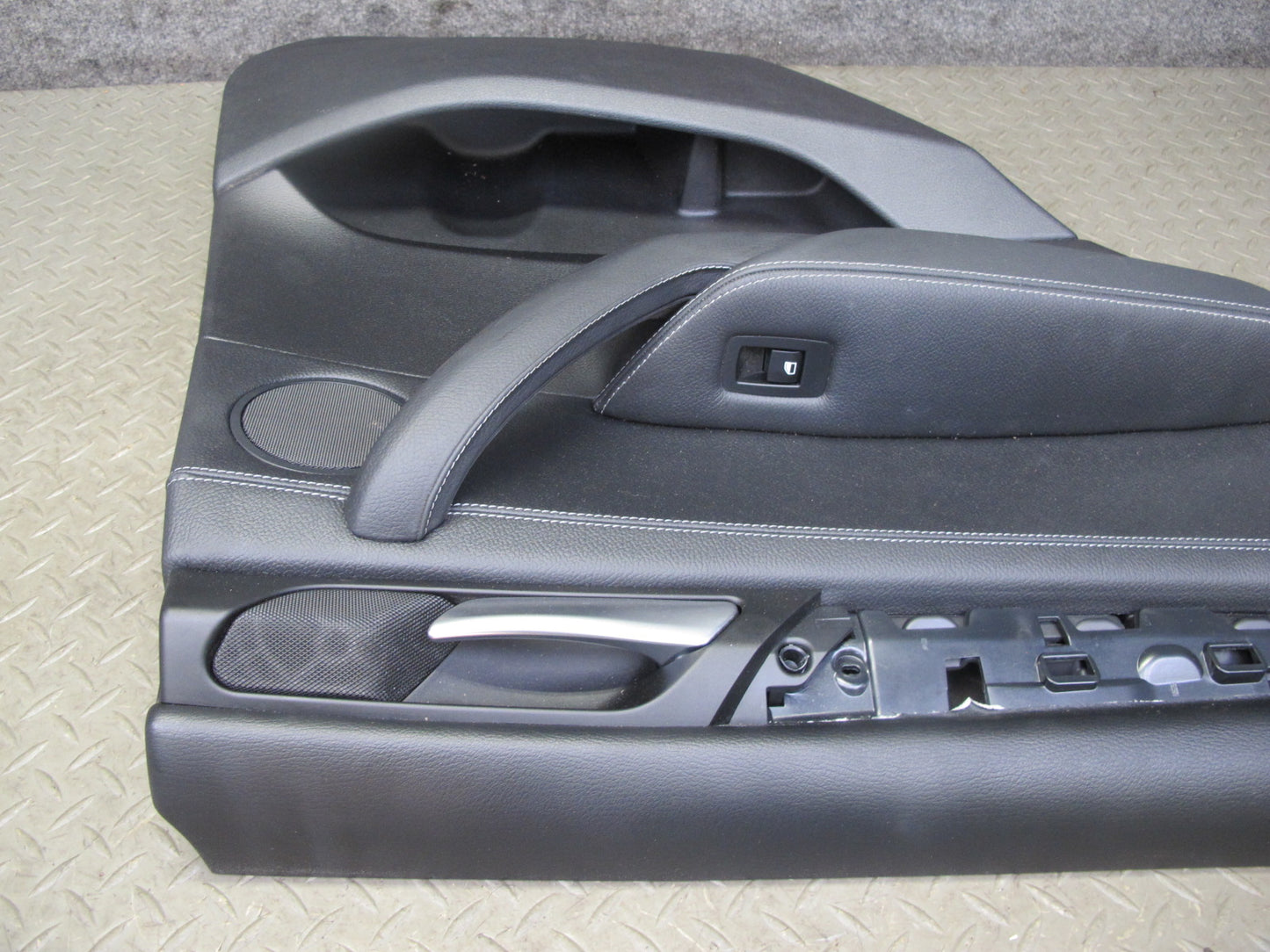 11-17 BMW F25 X3 Set of 2 Rear Left & Right Door Interior Trim Panel Black OEM
