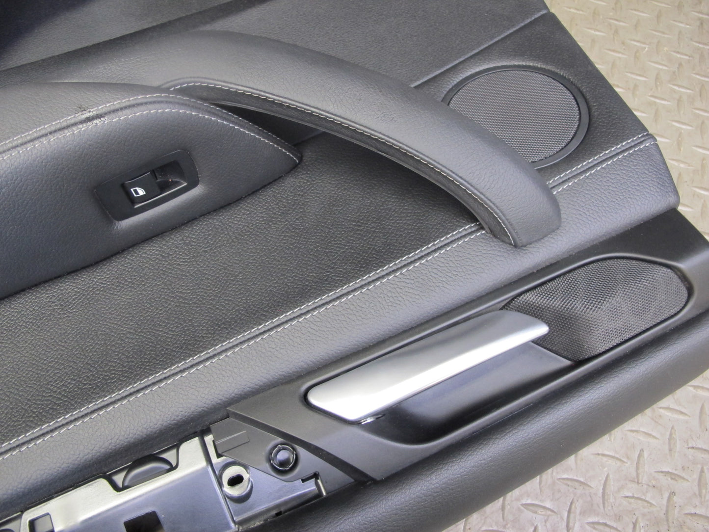 11-17 BMW F25 X3 Set of 2 Rear Left & Right Door Interior Trim Panel Black OEM