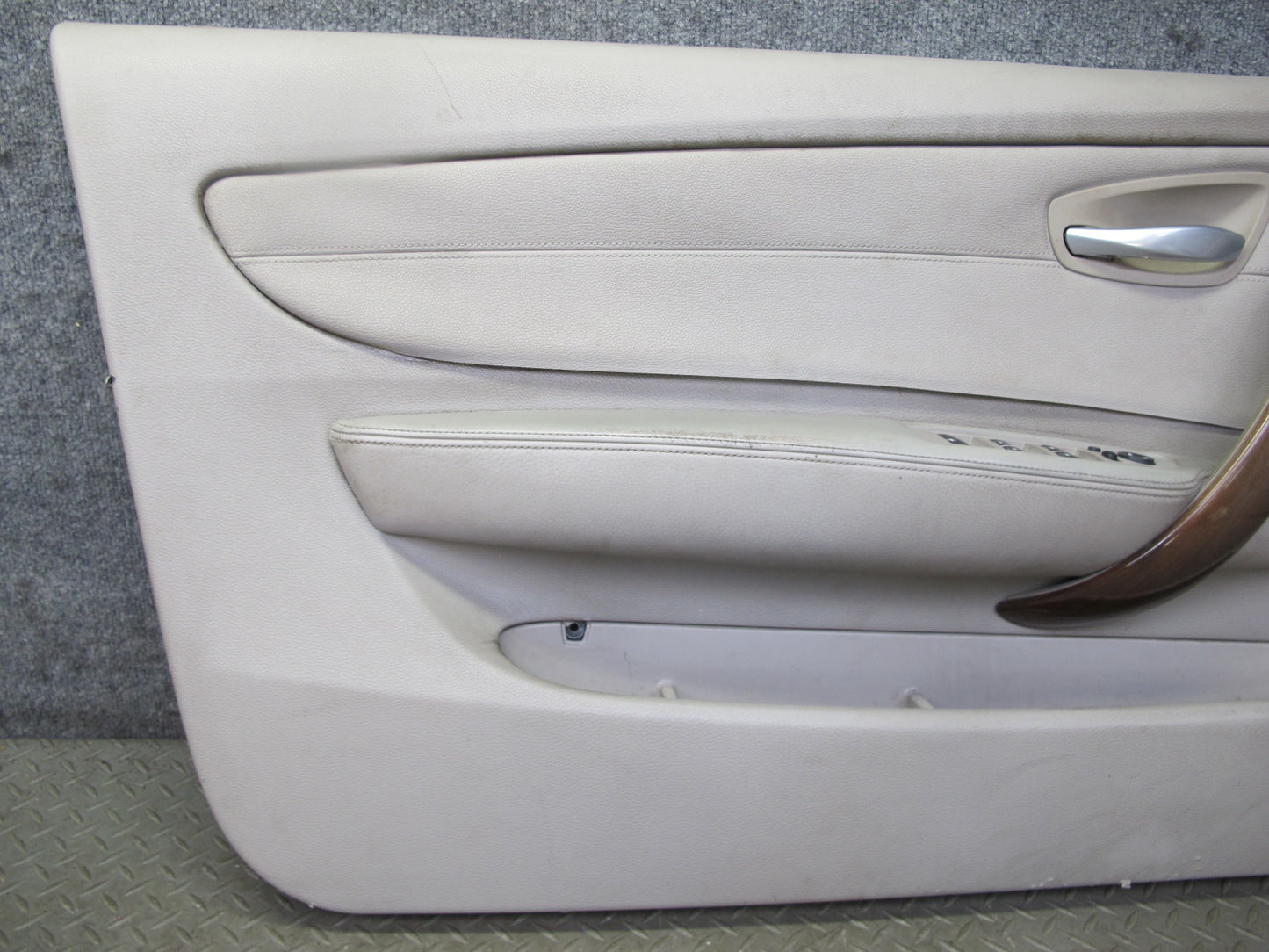 08-09 BMW E88 135i Convertible Set of 2 Left & Right Interior Door Panel OEM