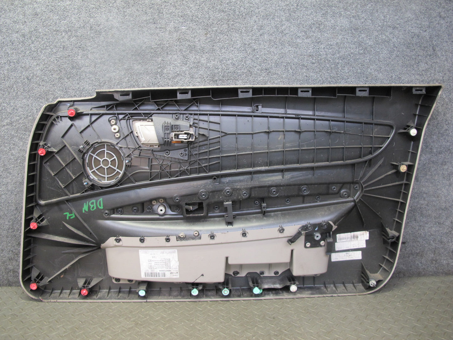 08-09 BMW E88 135i Convertible Set of 2 Left & Right Interior Door Panel OEM