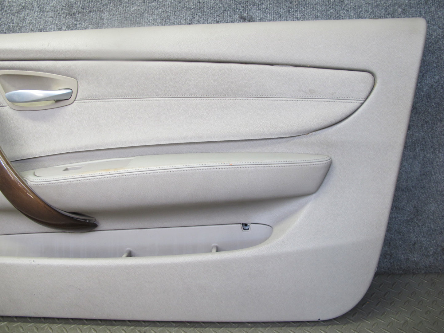 08-09 BMW E88 135i Convertible Set of 2 Left & Right Interior Door Panel OEM