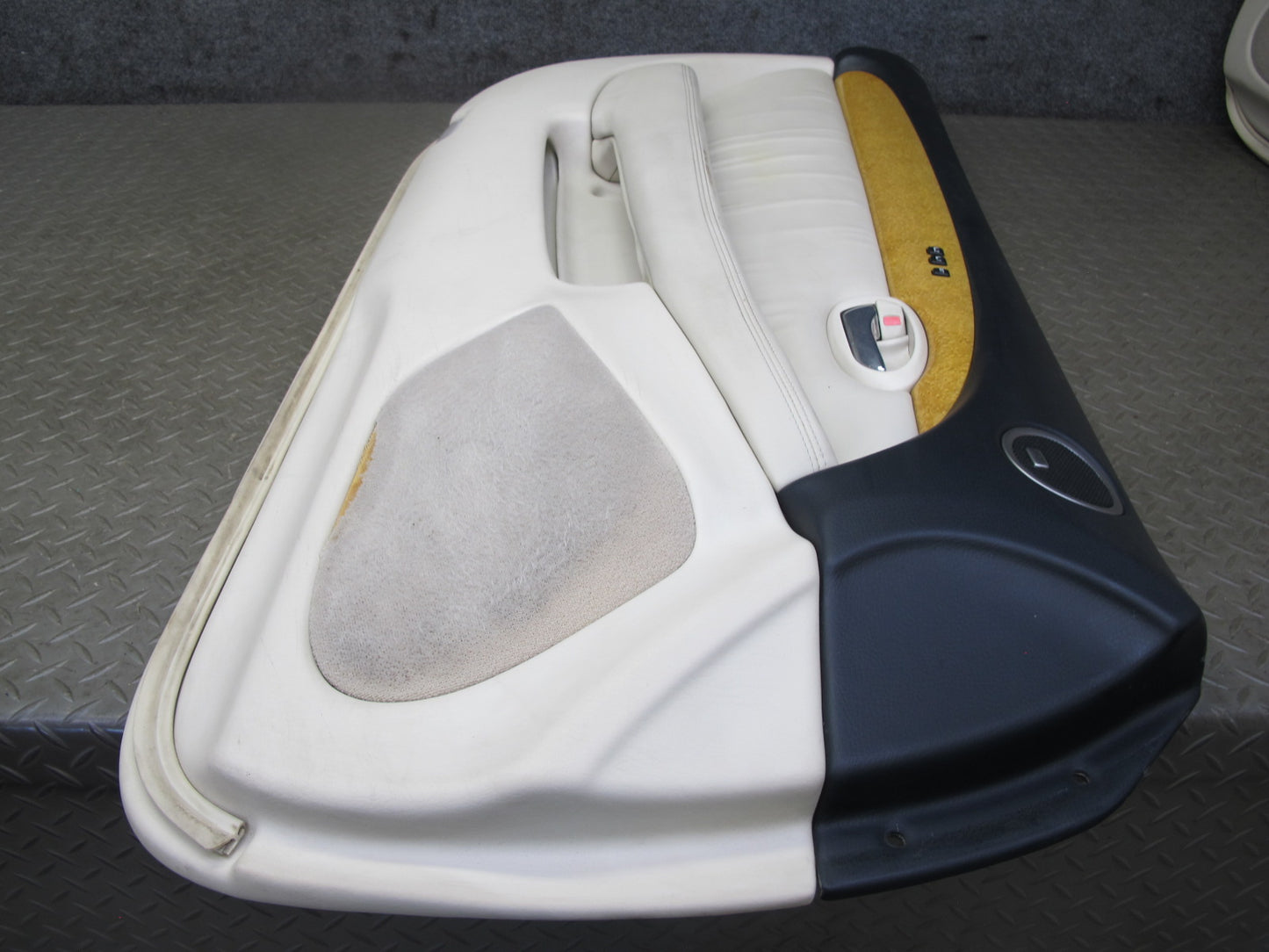 02-05 Lexus SC430 Set of 2 Left & Right Door Interior Trim Cover Panel Ecru OEM