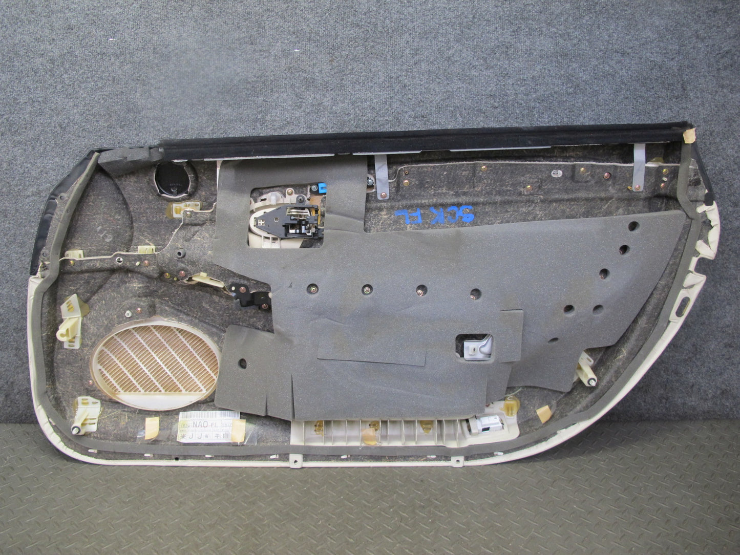 02-05 Lexus SC430 Set of 2 Left & Right Door Interior Trim Cover Panel Ecru OEM