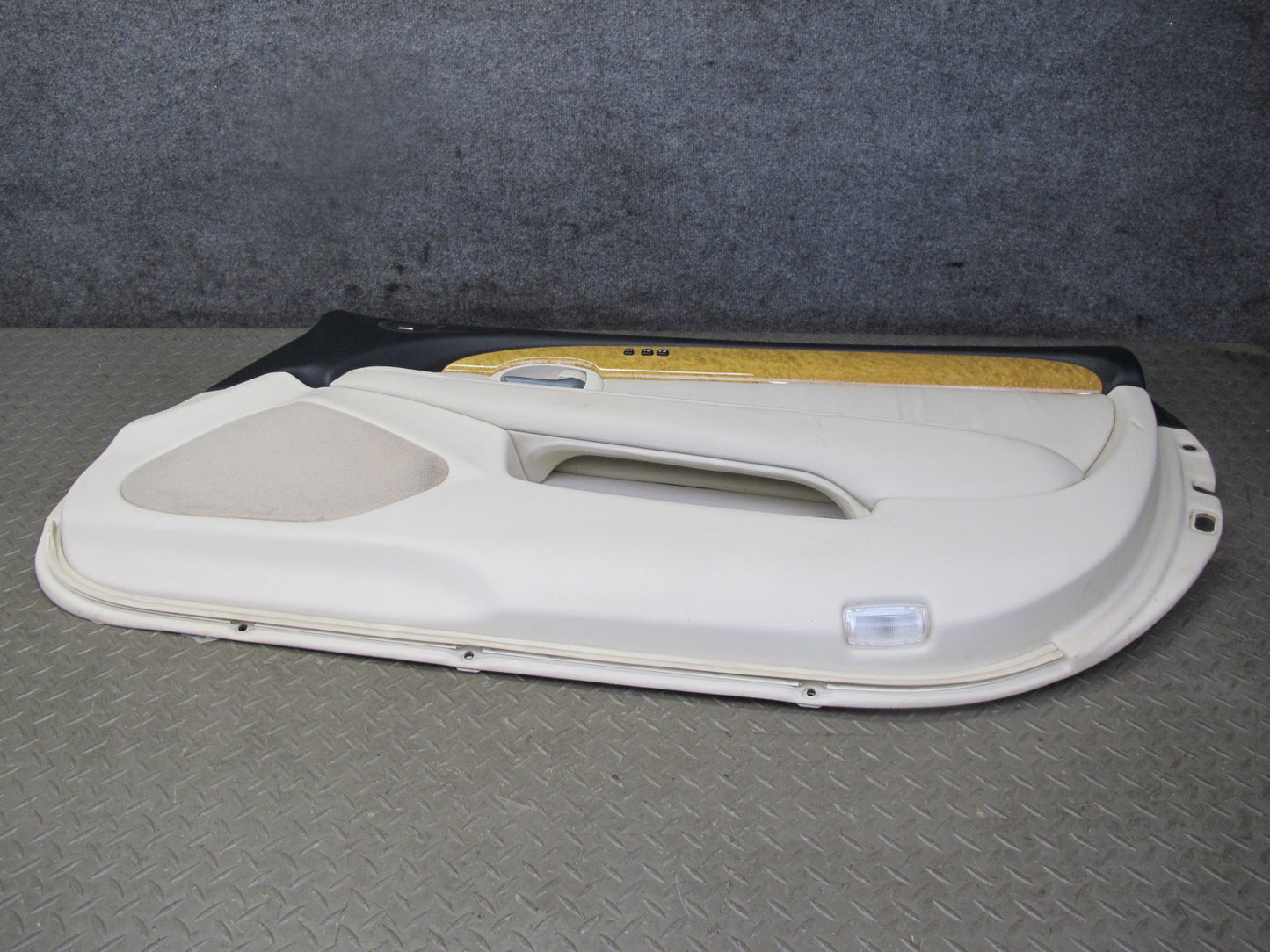 02-05 Lexus SC430 Set of 2 Left & Right Door Interior Trim Cover Panel Ecru OEM