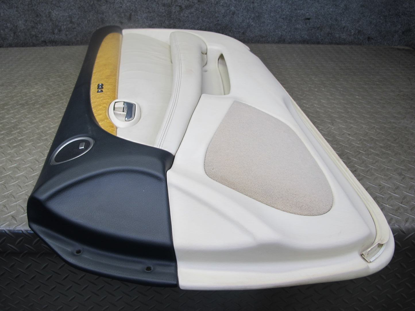 02-05 Lexus SC430 Set of 2 Left & Right Door Interior Trim Cover Panel Ecru OEM