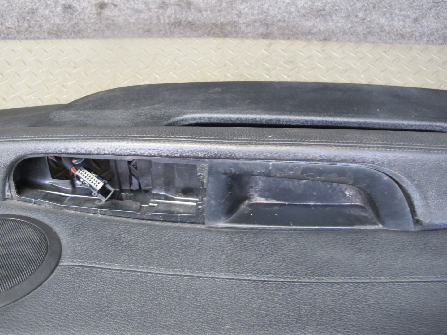 09-16 BMW E89 Z4 Set of 2 Left & Right Door Interior Trim Cover Panel Black OEM