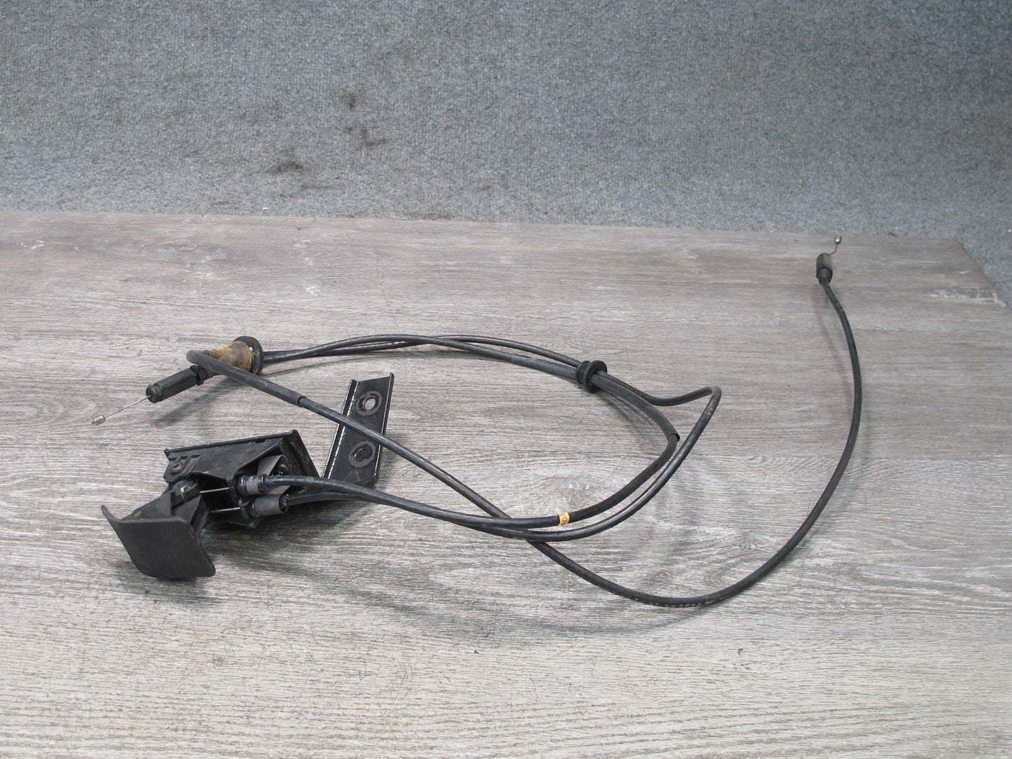 84-96 Chevrolet Corvette C4 Hood Release Handle Cable w Left Right Lock Set OEM