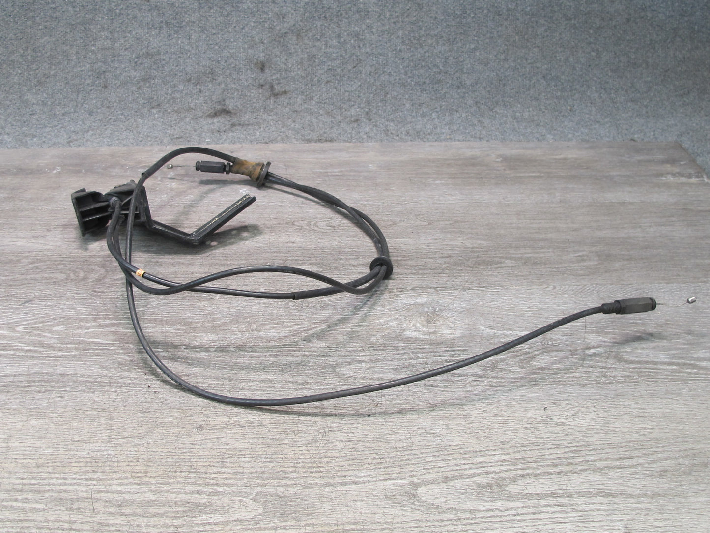 84-96 Chevrolet Corvette C4 Hood Release Handle Cable w Left Right Lock Set OEM