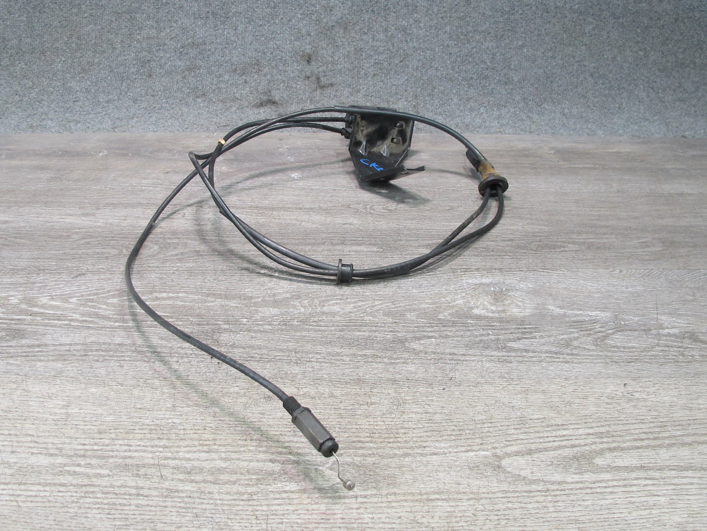 84-96 Chevrolet Corvette C4 Hood Release Handle Cable w Left Right Lock Set OEM