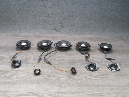 2012-2018 BMW F12 F13 M6 TOP Hi-fi Door Audio Speaker Tweeter Harman Kardon Set