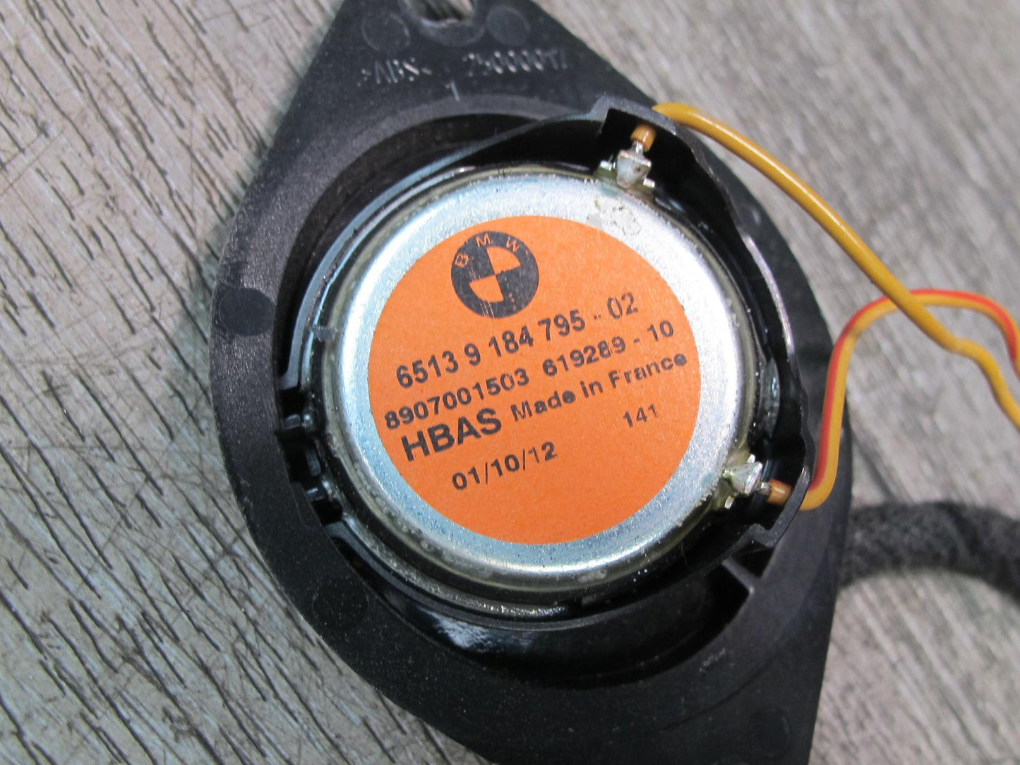 2012-2018 BMW F12 F13 M6 TOP Hi-fi Door Audio Speaker Tweeter Harman Kardon Set