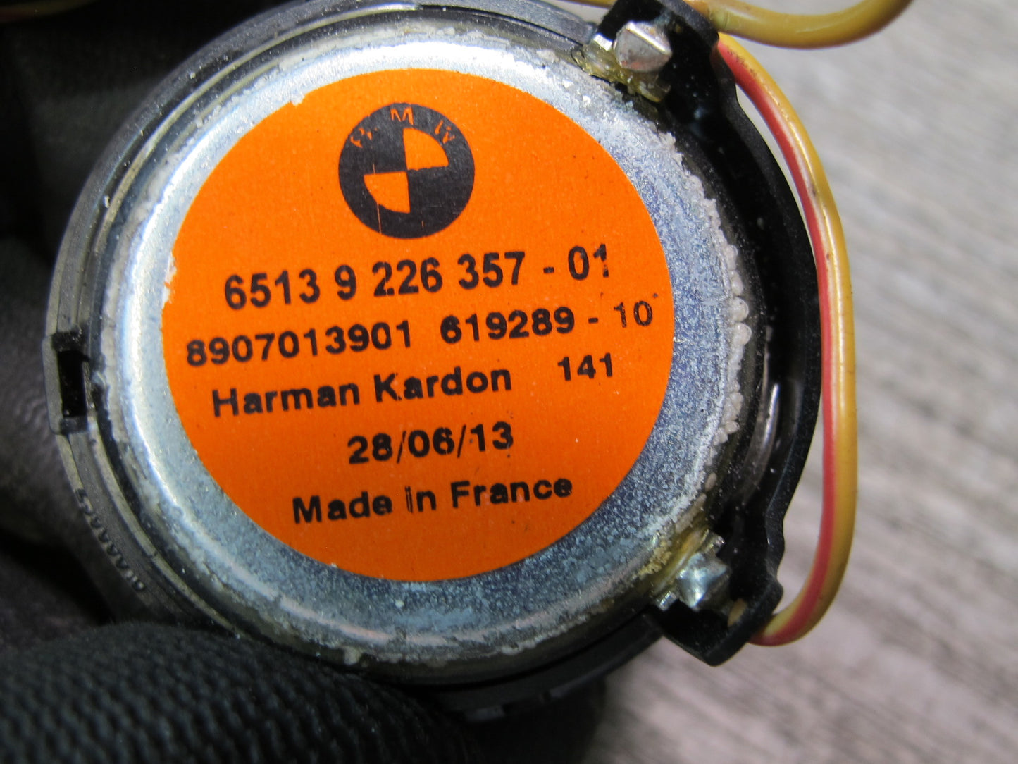 2012-2018 BMW F12 F13 M6 TOP Hi-fi Door Audio Speaker Tweeter Harman Kardon Set