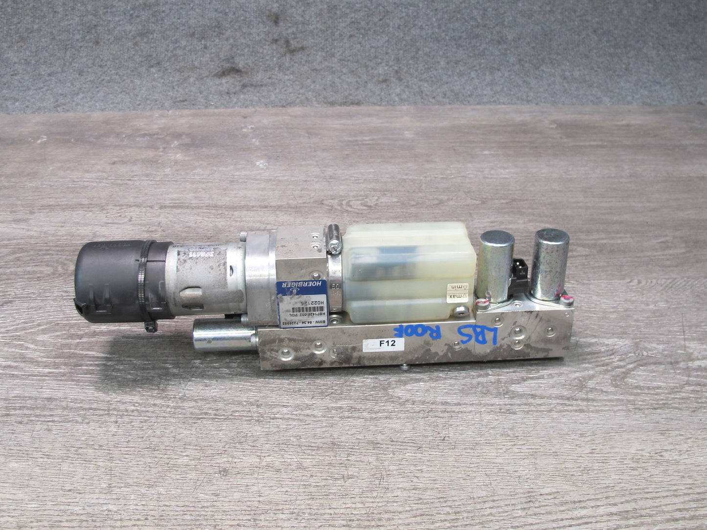 2012-2018 BMW F12 M6 Convertible Roof TOP Hydraulic Pump Motor Unit