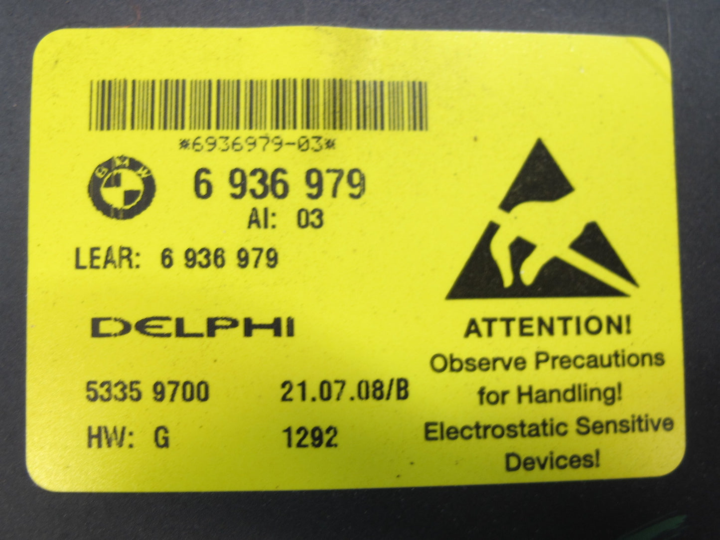 08-13 BMW E82 E88 135I Front Left Seat Memory Adjustment Control Switch Set OEM