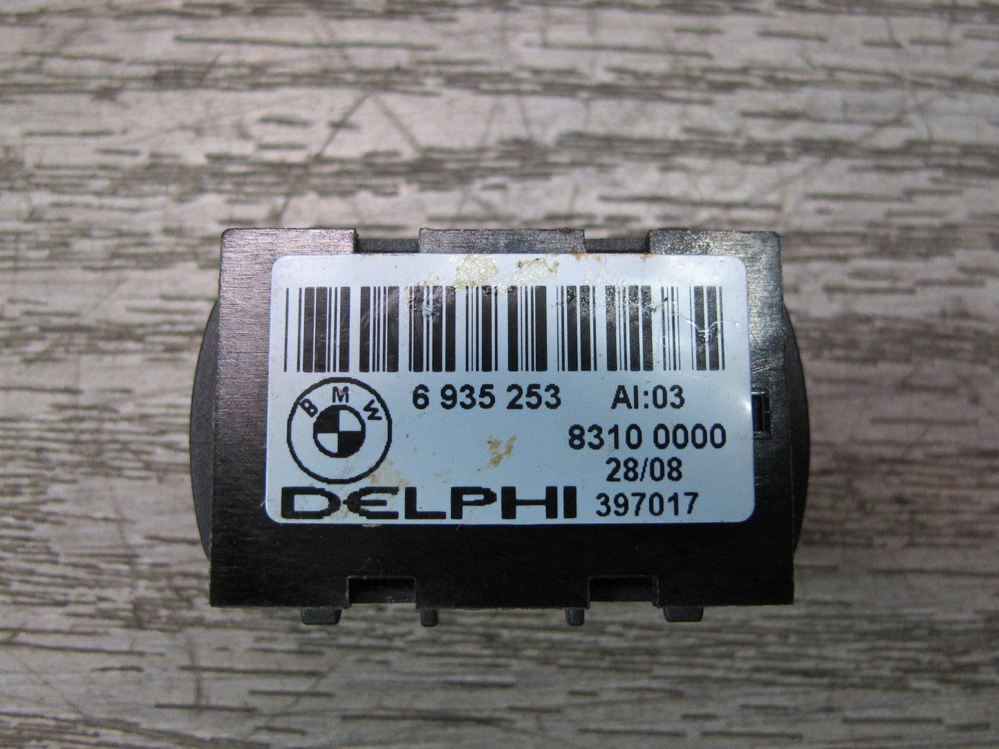 08-13 BMW E82 E88 135I Front Left Seat Memory Adjustment Control Switch Set OEM