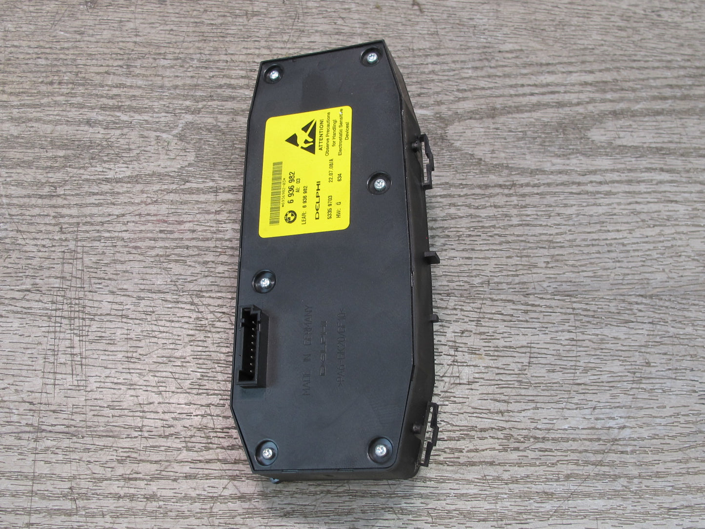 08-13 BMW E82 E88 135I Front Right Seat Adjustment Control Switch Set OEM