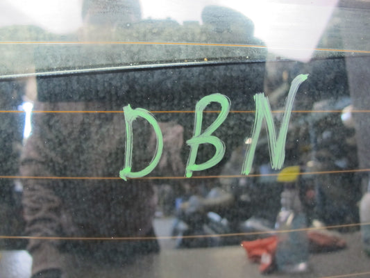 08-13 BMW E88 135i Convertible Soft TOP Rear Heated Glass Window OEM