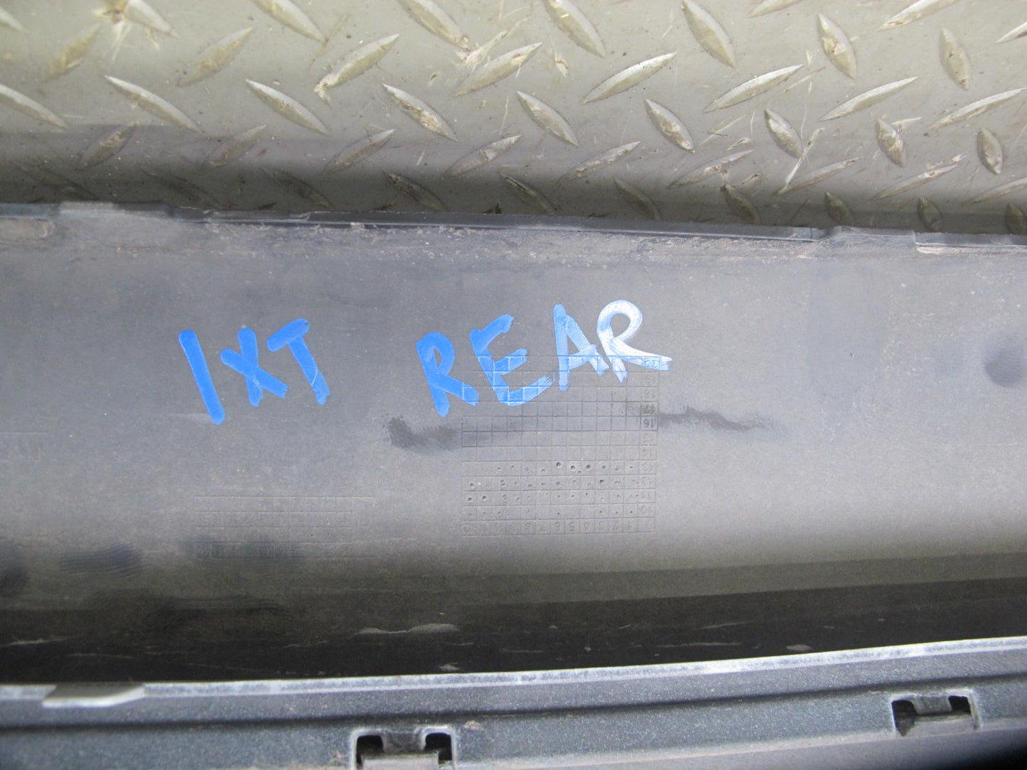 11-14 BMW F25 X3 M-sport Rear Bumper Cower w PDC Sensors OEM