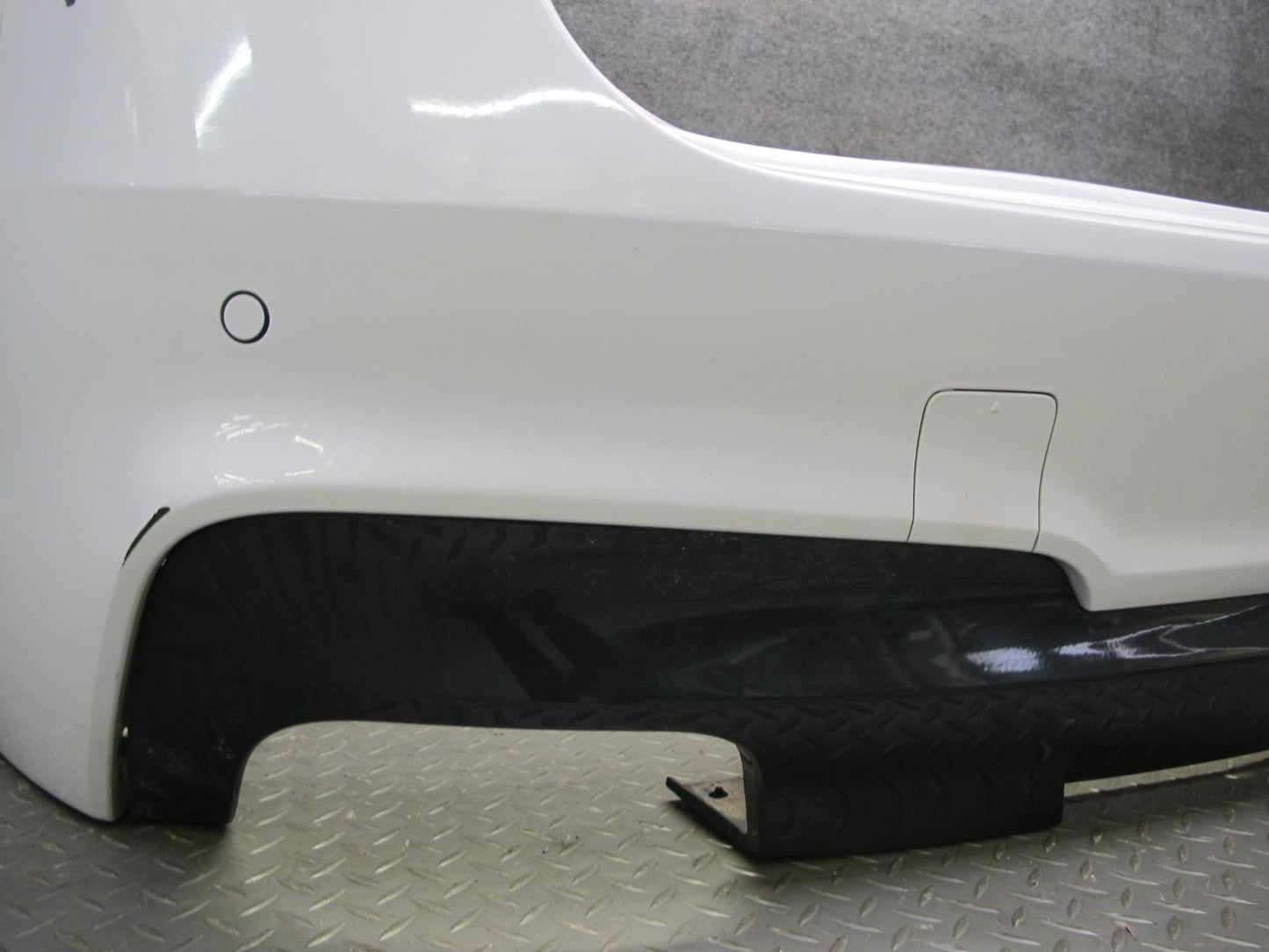 11-14 BMW F25 X3 M-sport Rear Bumper Cower w PDC Sensors OEM