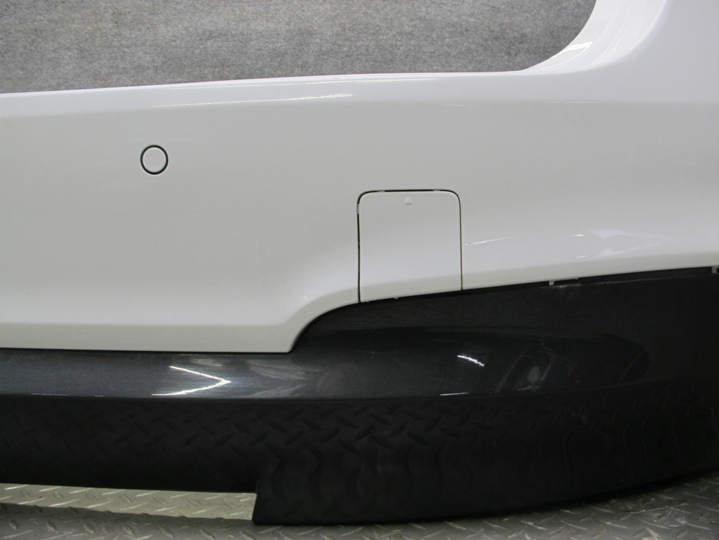 11-14 BMW F25 X3 M-sport Rear Bumper Cower w PDC Sensors OEM