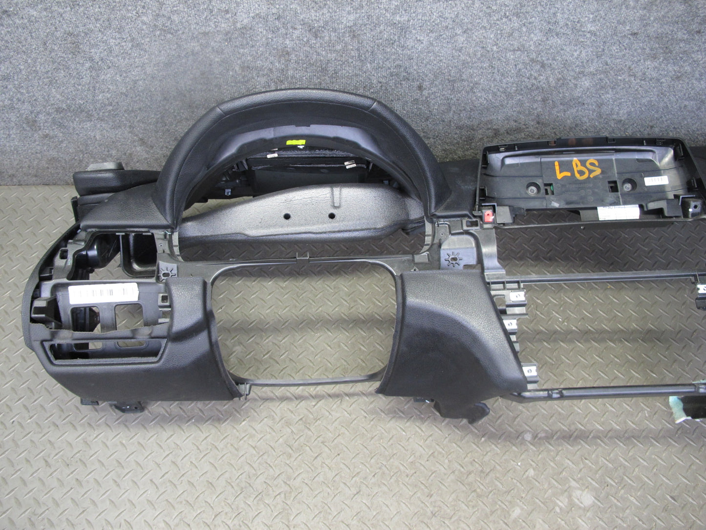 2012-2015 BMW F12 F13 M6 Dashboard HUD Instrument Panel Leather Black Assembly