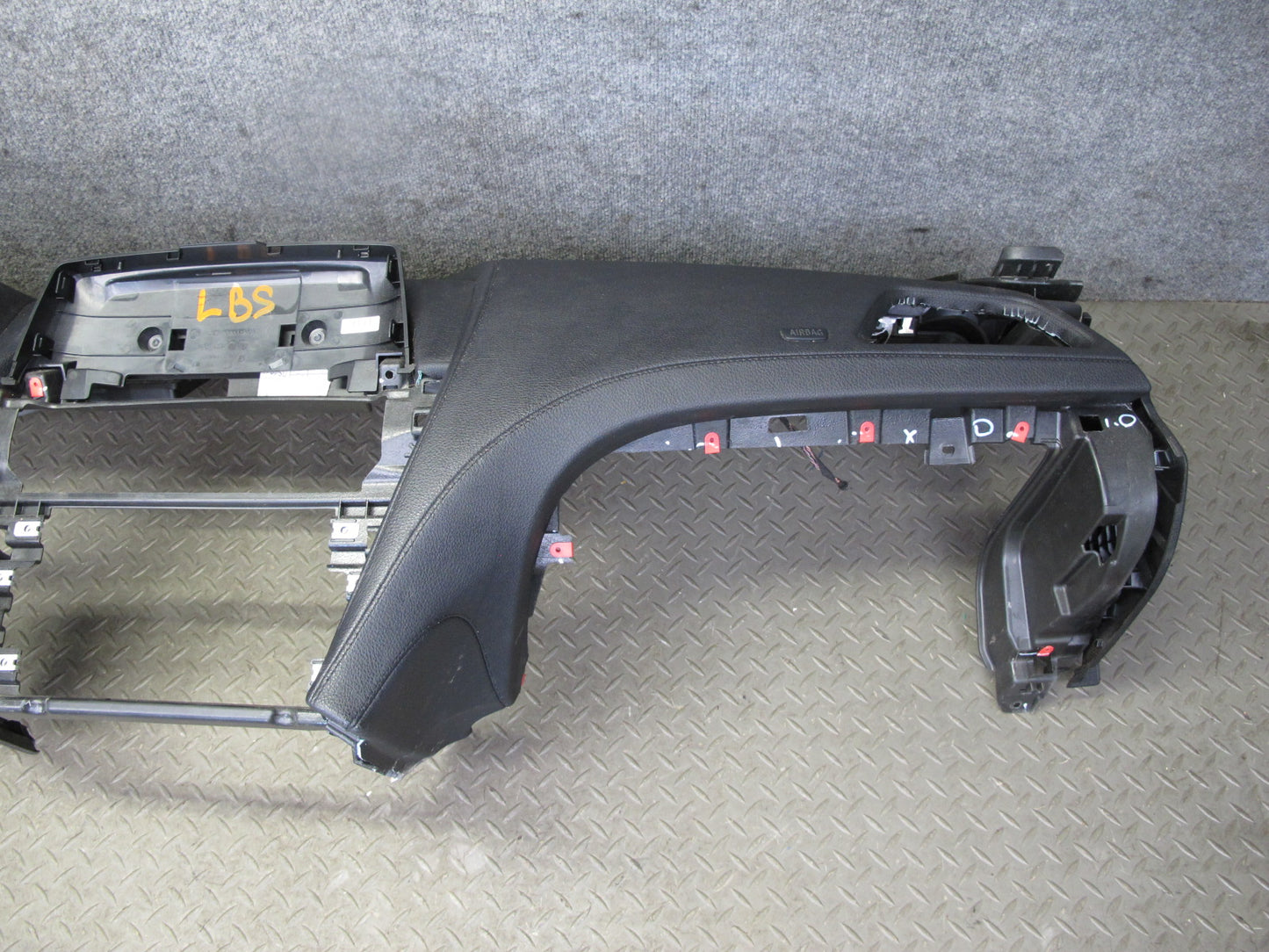 2012-2015 BMW F12 F13 M6 Dashboard HUD Instrument Panel Leather Black Assembly