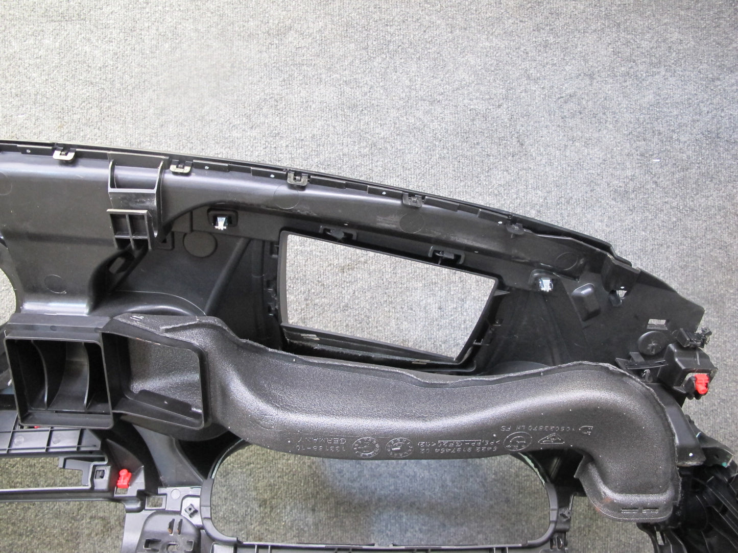 2012-2015 BMW F12 F13 M6 Dashboard HUD Instrument Panel Leather Black Assembly