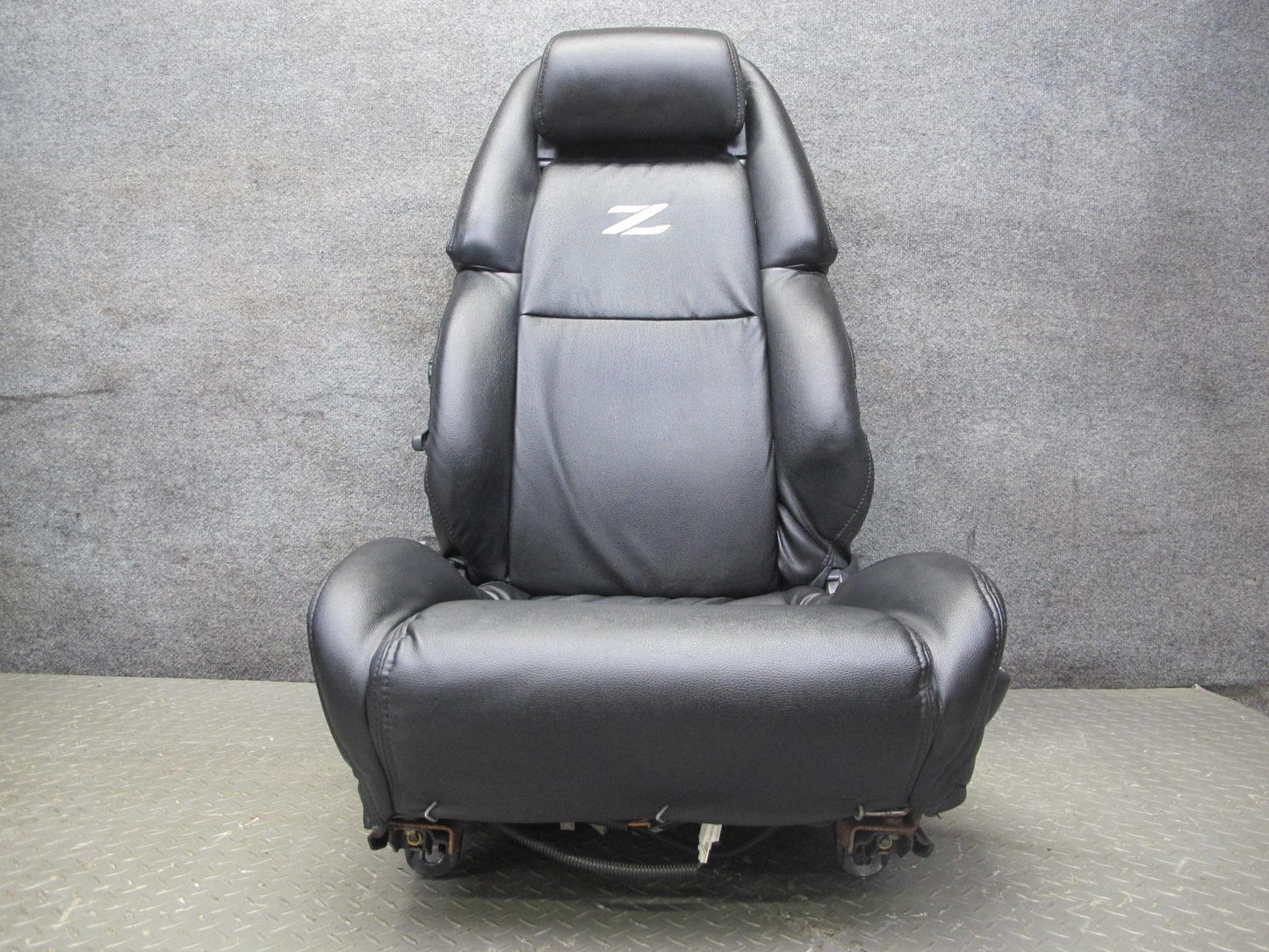 90-96 Nissan Z32 300ZX 2+0 Set of 2 Front Left & Right Leather Seat Black