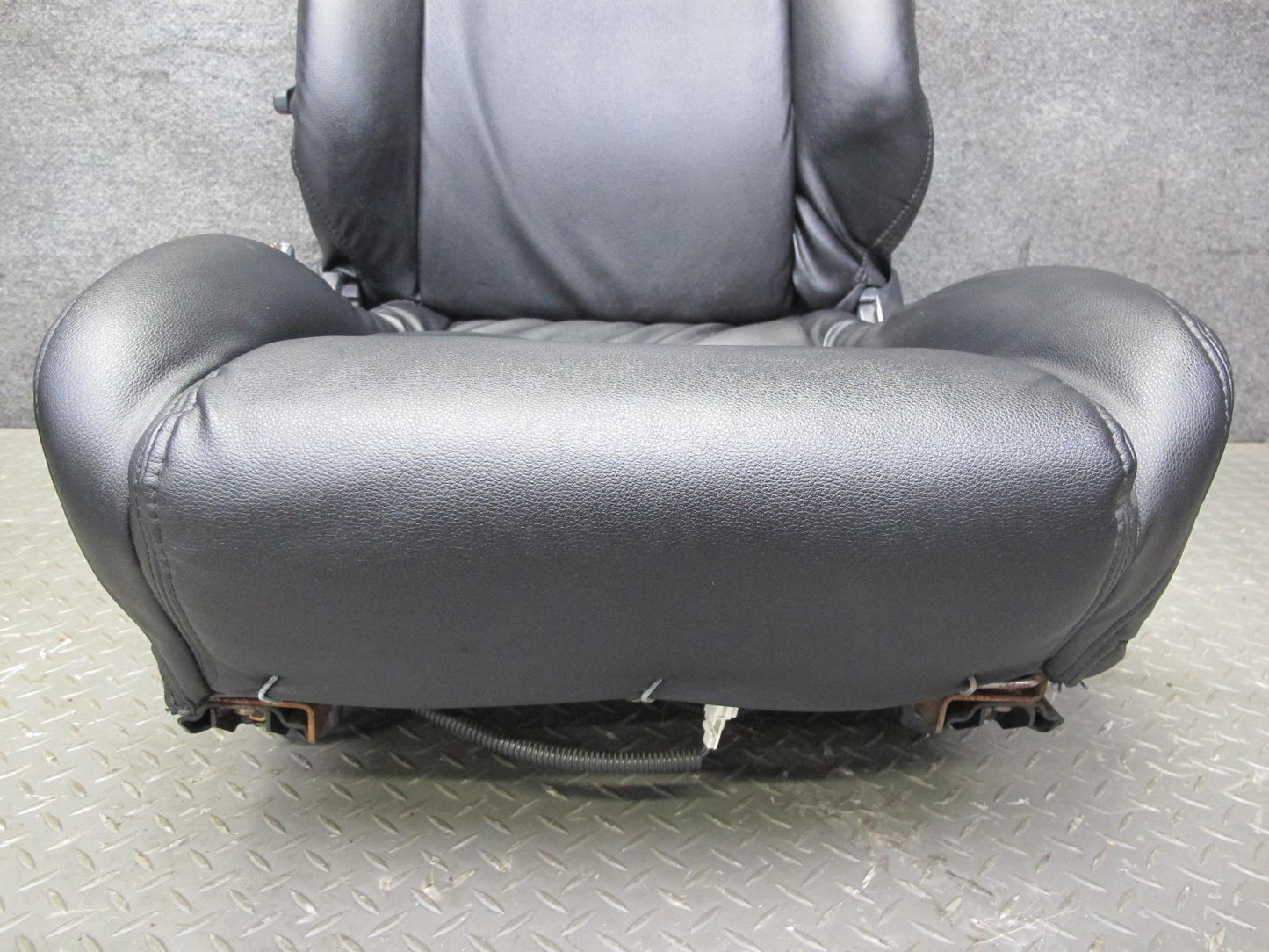 90-96 Nissan Z32 300ZX 2+0 Set of 2 Front Left & Right Leather Seat Black