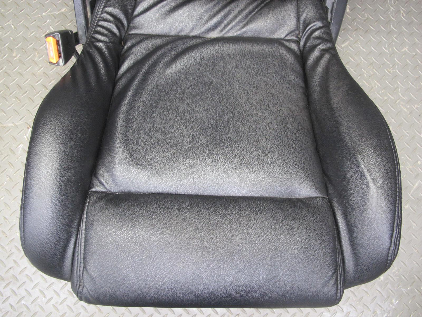 90-96 Nissan Z32 300ZX 2+0 Set of 2 Front Left & Right Leather Seat Black