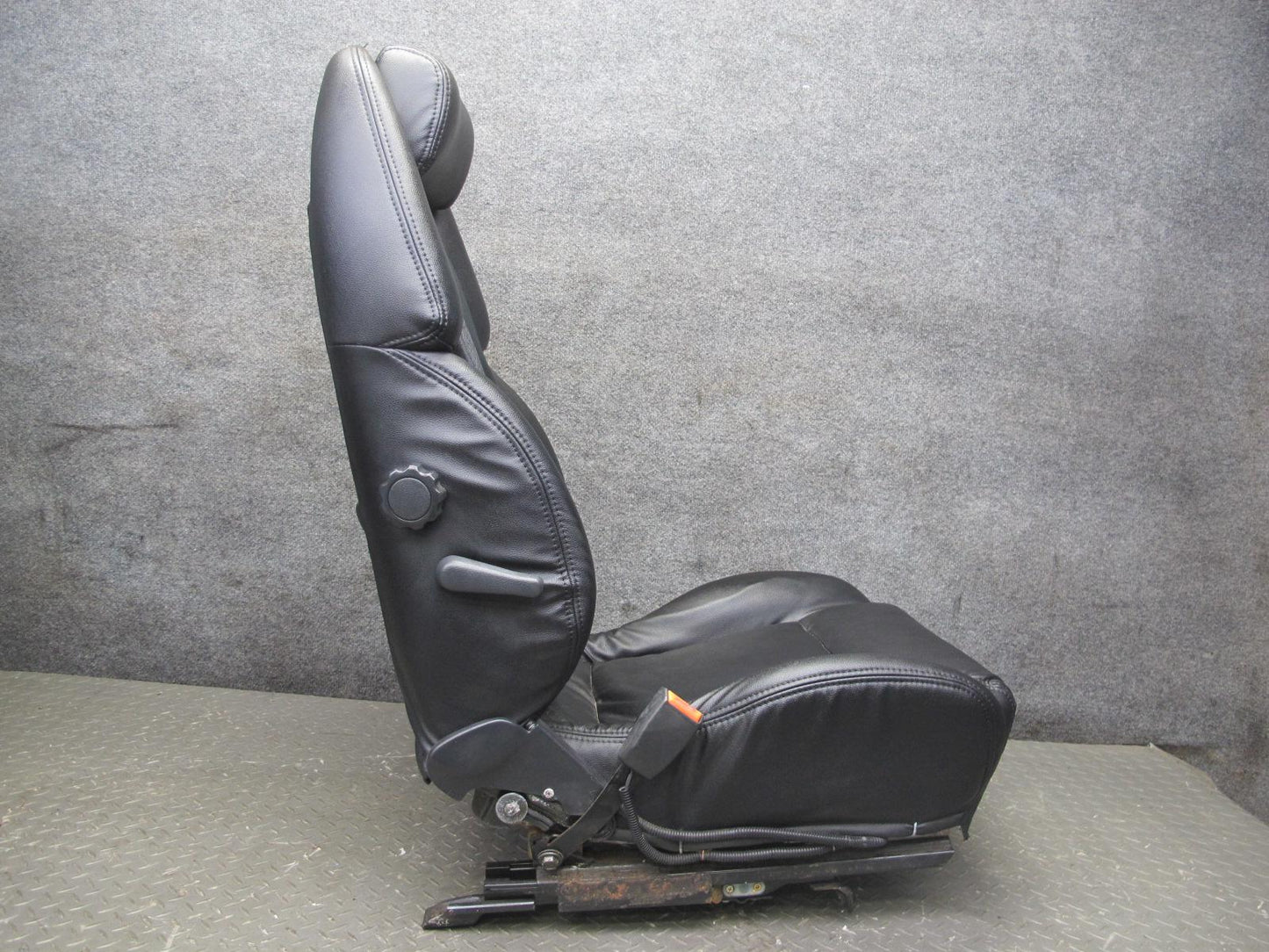 90-96 Nissan Z32 300ZX 2+0 Set of 2 Front Left & Right Leather Seat Black