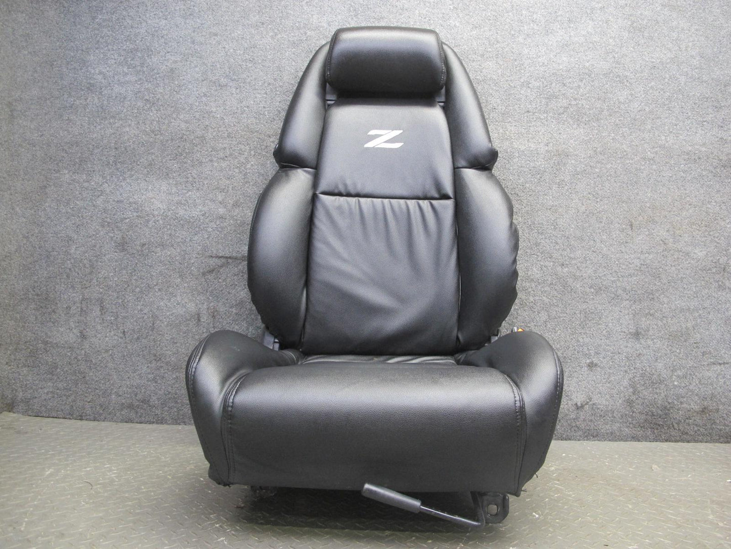 90-96 Nissan Z32 300ZX 2+0 Set of 2 Front Left & Right Leather Seat Black