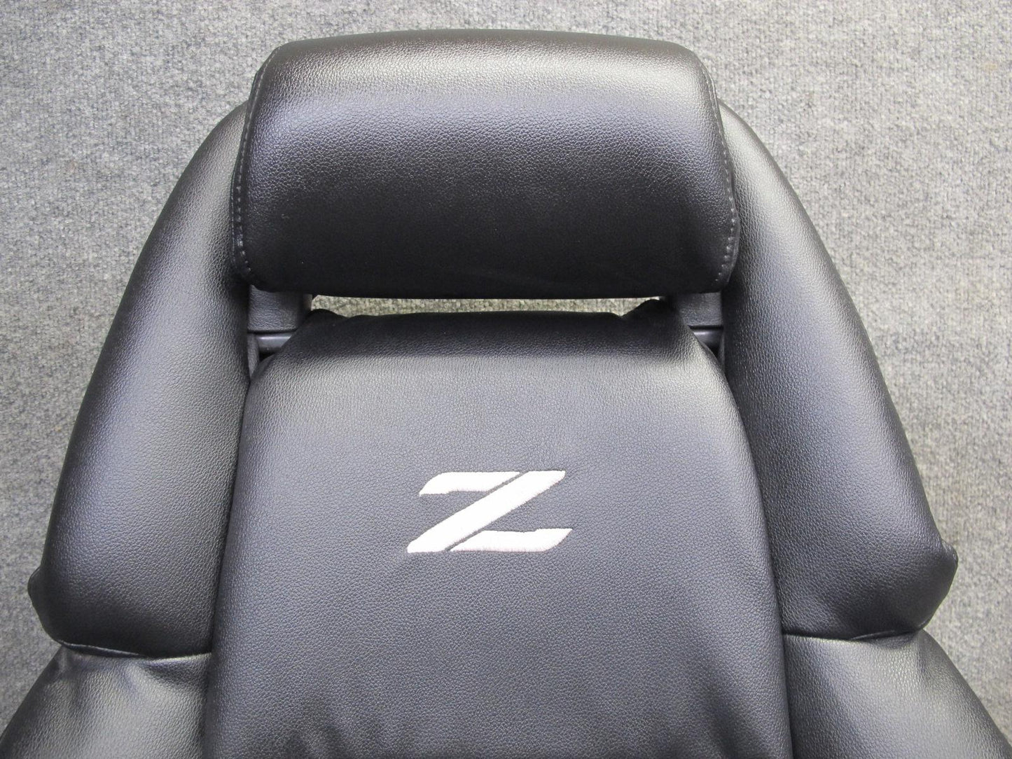 90-96 Nissan Z32 300ZX 2+0 Set of 2 Front Left & Right Leather Seat Black