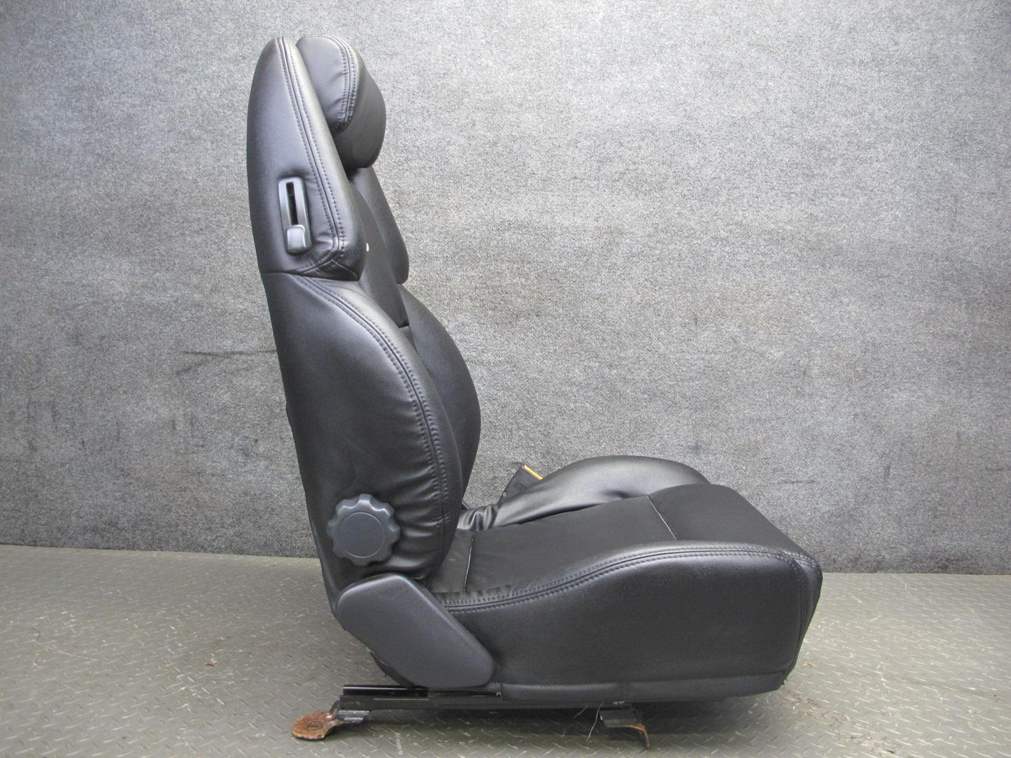 90-96 Nissan Z32 300ZX 2+0 Set of 2 Front Left & Right Leather Seat Black