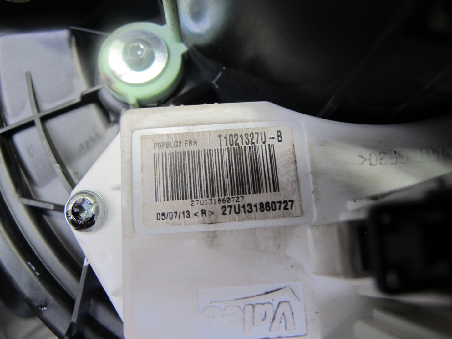 11-17 BMW F25 X3 A/C Heater Blower Motor Fan w Resistor OEM