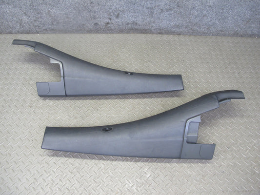 01-06 BMW E46 330ci Convertible Rear Left & Right Lateral Trim Cover Set OEM