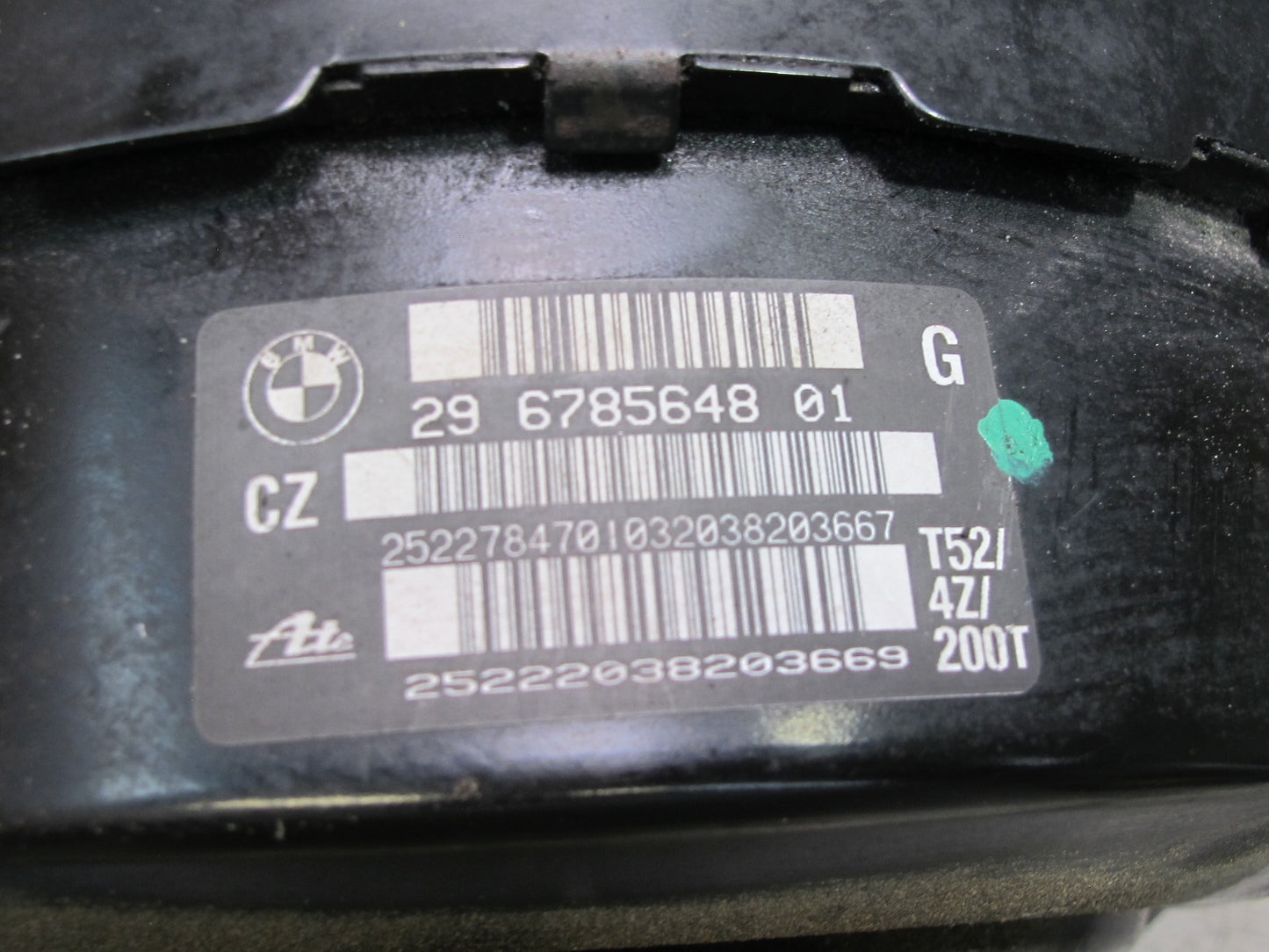 08-13 BMW E82 E88 135i Brake Master Cylinder Booster Fluid Reservoir 6785648 OEM