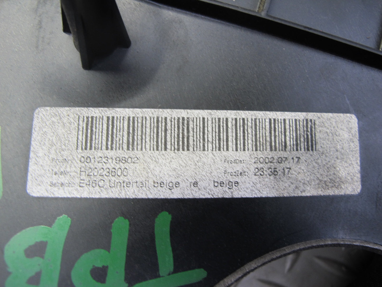 01-06 BMW E46 330ci Convertible Set of 2 Rear Left & Right Trim Cover Panel OEM