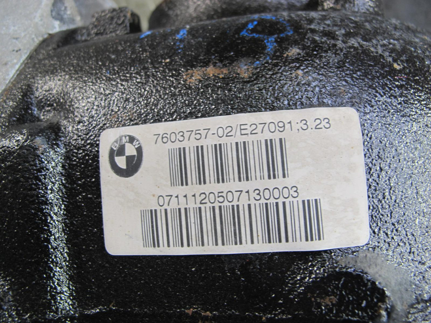 12-15 BMW F30 335i 335Xi M/T Rear Axle Differential Carrier 3.23 Ratio 91k Miles