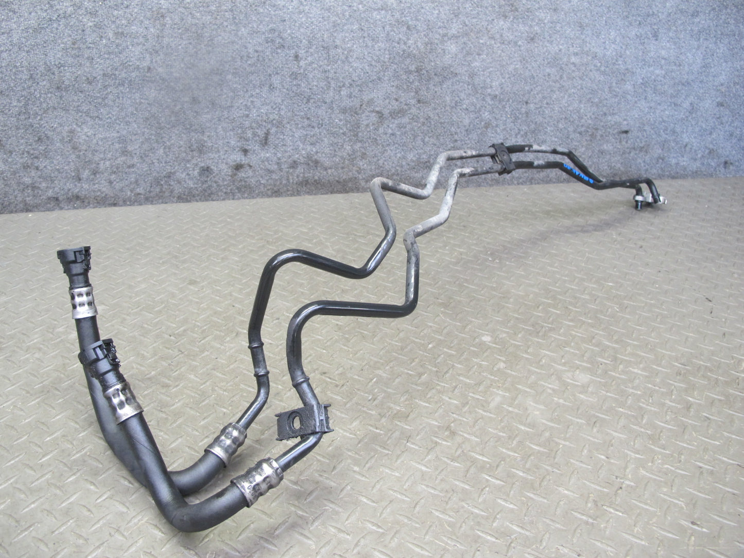 08-13 BMW E82 E88 135i N54 A/T Transmission Oil Cooler Pipe Hose Tube Line OEM