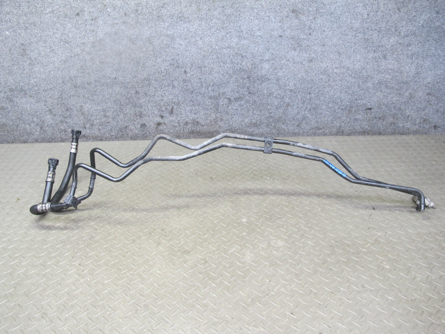 08-13 BMW E82 E88 135i N54 A/T Transmission Oil Cooler Pipe Hose Tube Line OEM