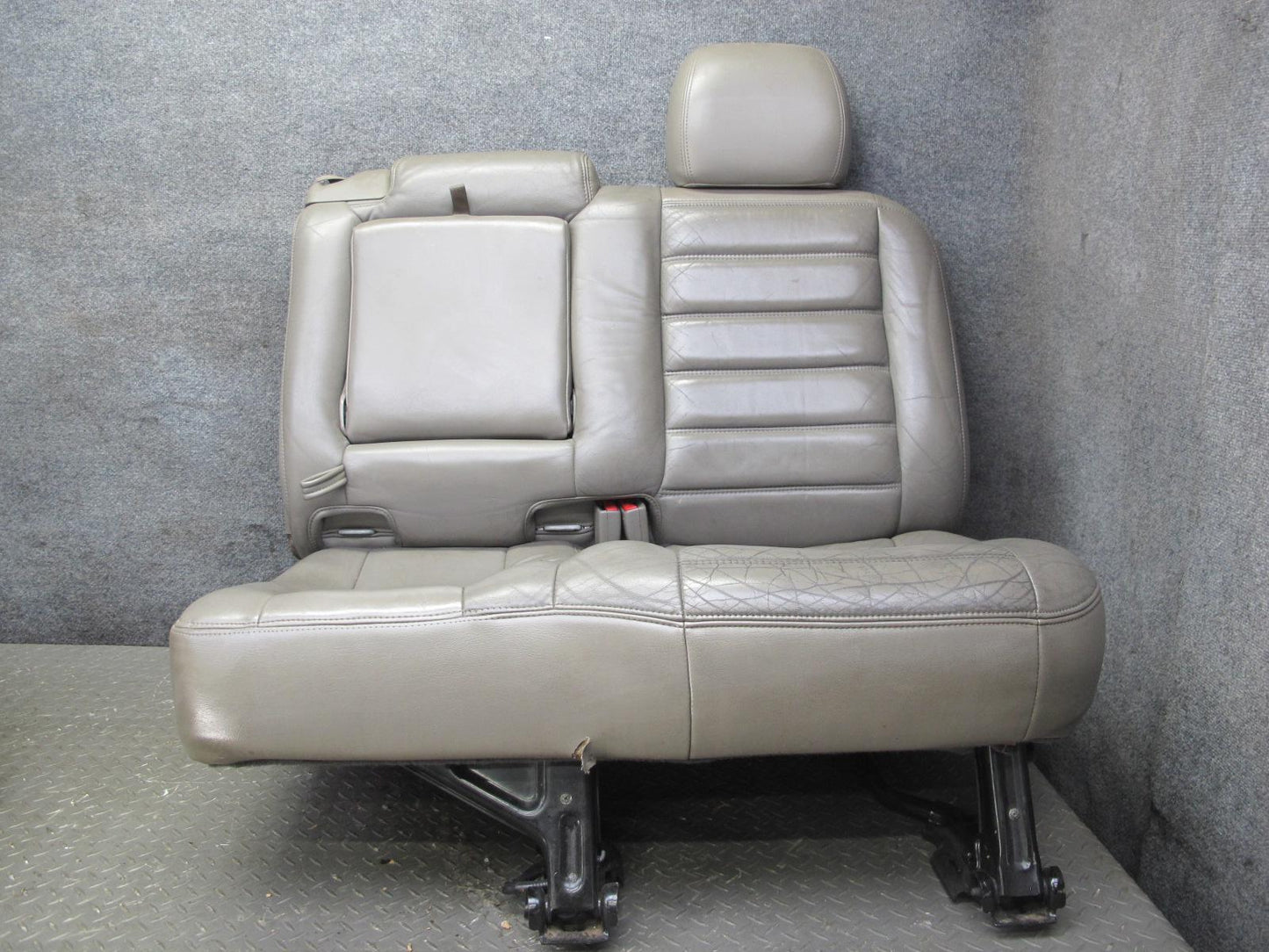 2004 Hummer H2 Rear 2ND ROW Left & Right Side Leather Seat Set of 2