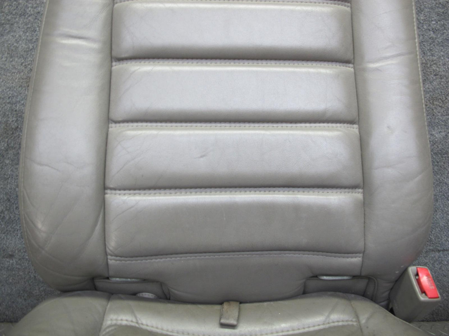 2004 Hummer H2 Rear 2ND ROW Left & Right Side Leather Seat Set of 2