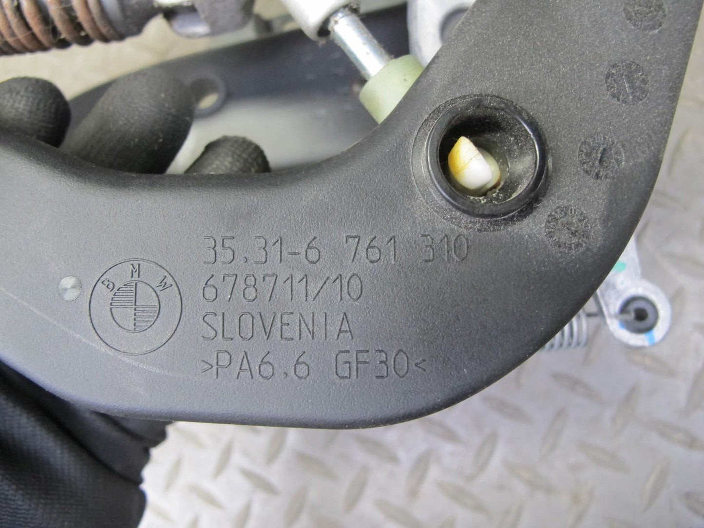12-15 BMW F30 335i M/T Clutch Brake Gas Acceleration Pedal Cylinder Set OEM