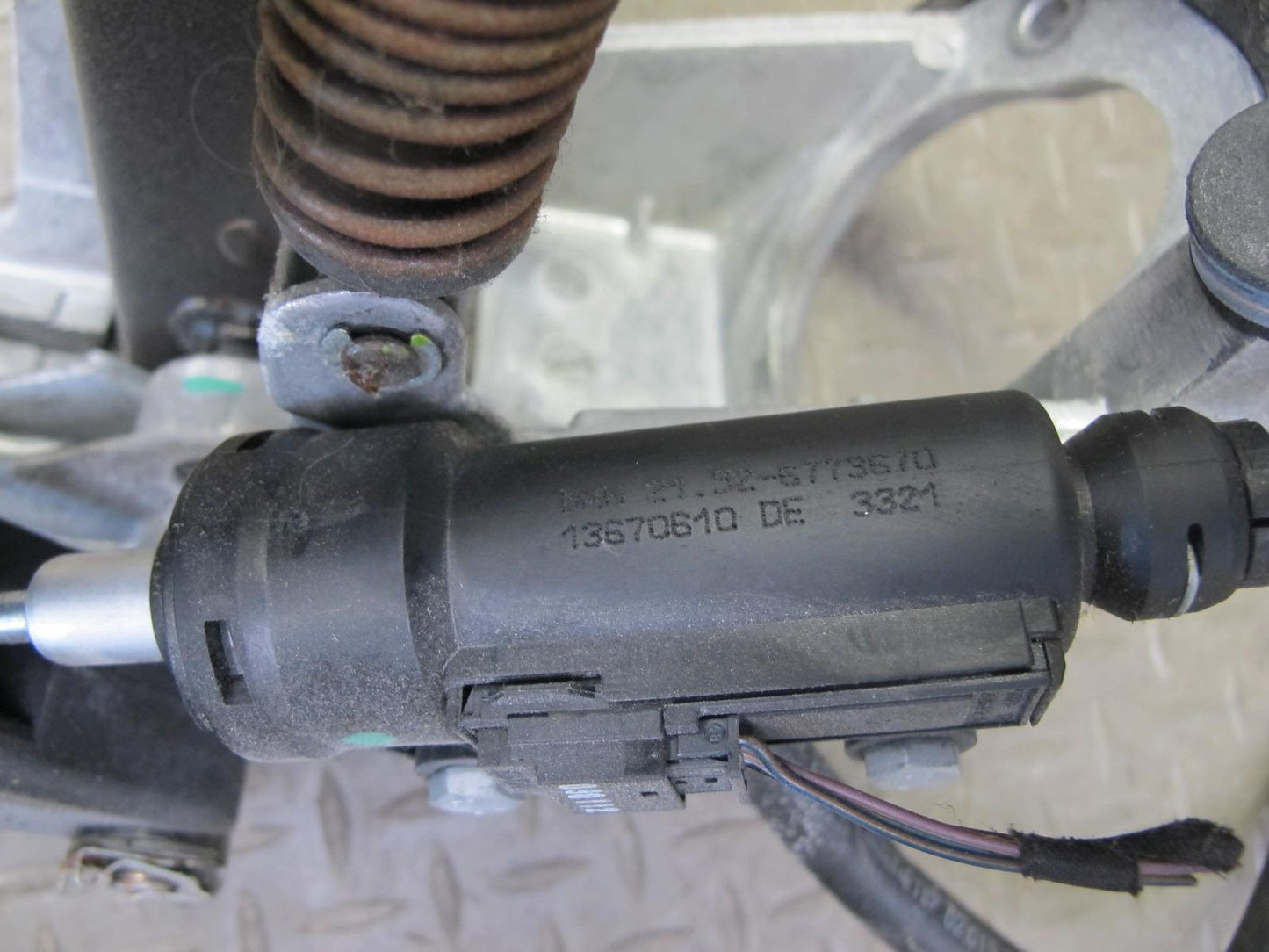 12-15 BMW F30 335i M/T Clutch Brake Gas Acceleration Pedal Cylinder Set OEM