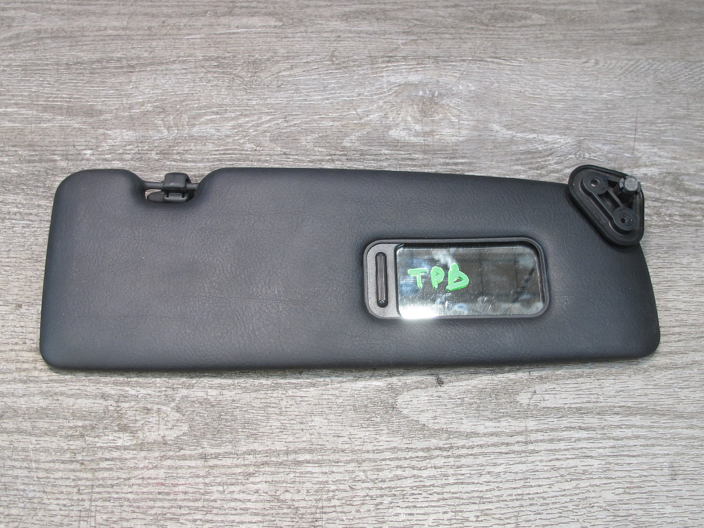 01-06 BMW E46 330ci Convertible Set of 2 Front Left & Right Sun Visor Black OEM