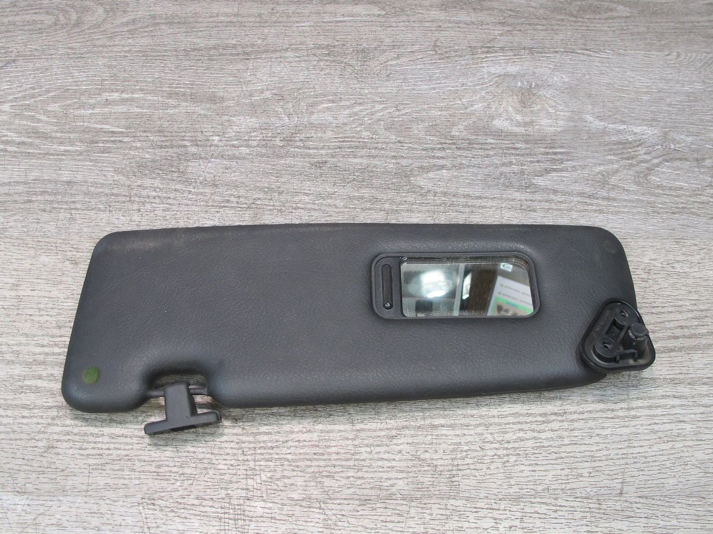 01-06 BMW E46 330ci Convertible Set of 2 Front Left & Right Sun Visor Black OEM